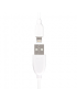 ACE 100424-WH MFI V6.4 - USB-A Plug iPhone, iPad >> Computer White