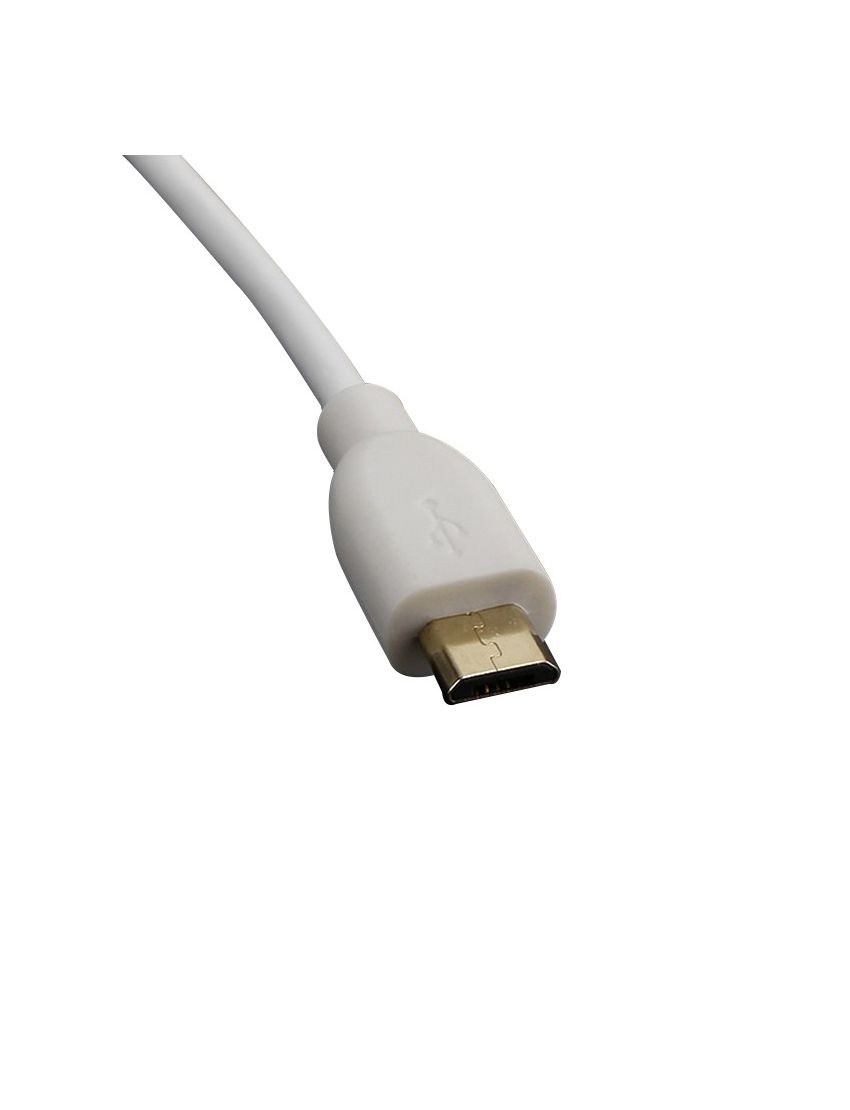 ACE 100405-WH USB-A Plug - USB-Micro B Plug Mobile Phone >> Computer White